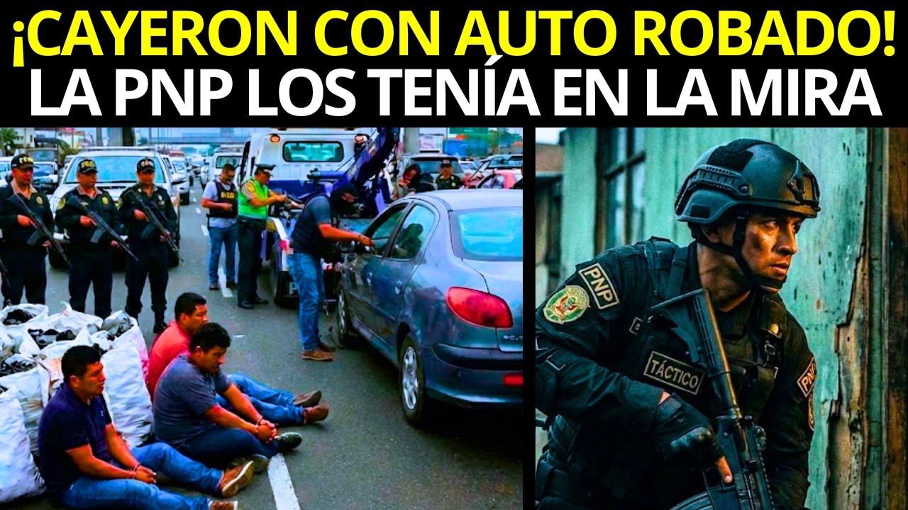 🚨 ¡¡PNP SE ENFRENTA A BANDA ARMADA EN LA VÍA EXPRESA!! RECUPERA VEHÍCULO ROBADO