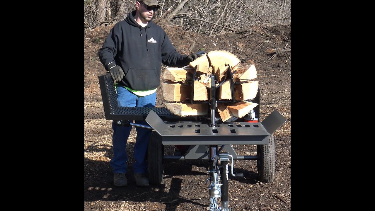 NEW Wicked 12 way wedge and Compact Commercial log splitter demo!