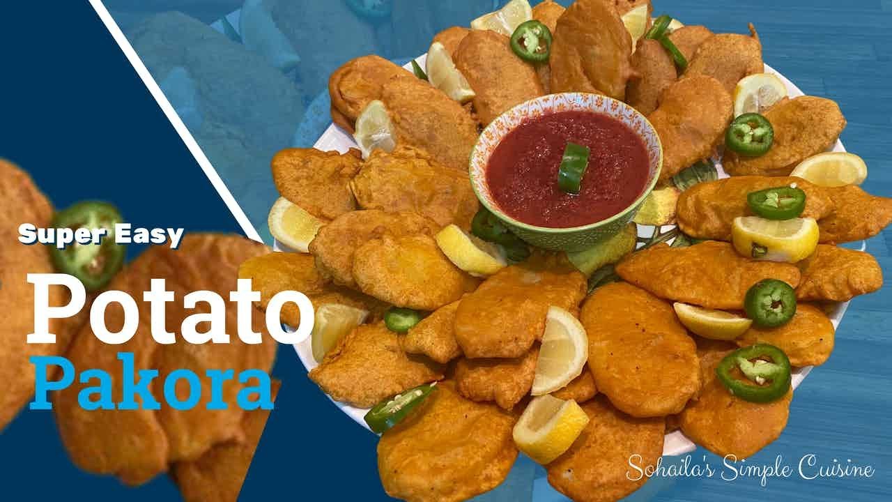 Super Easy Potato Pakoras Made in Minutes | Best Appetizer | پکوره افغانی