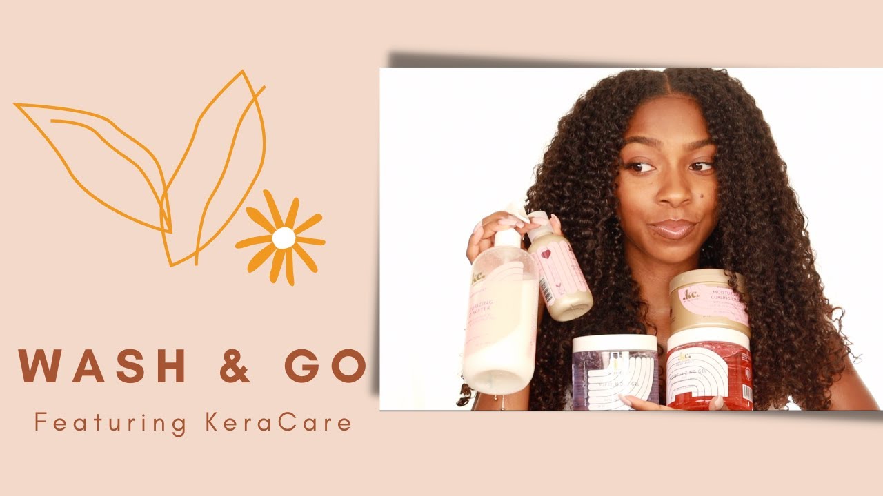 KeraCare CurlEssence/GelEssence DEMO + Review