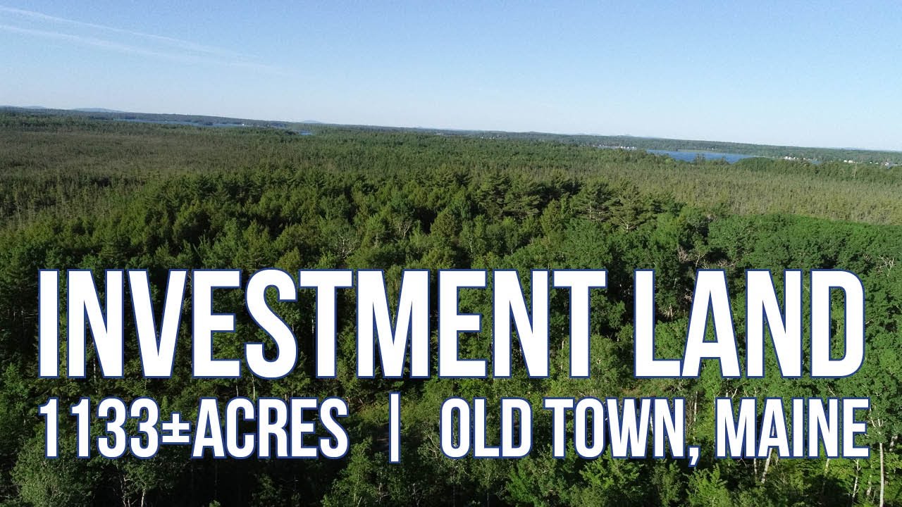 1133&plusmn; Acre Investment Land | Maine Real Estate