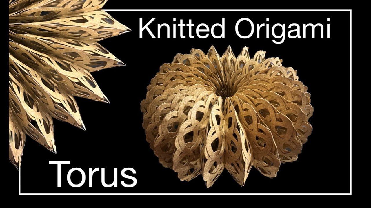 Knitted Origami Torus