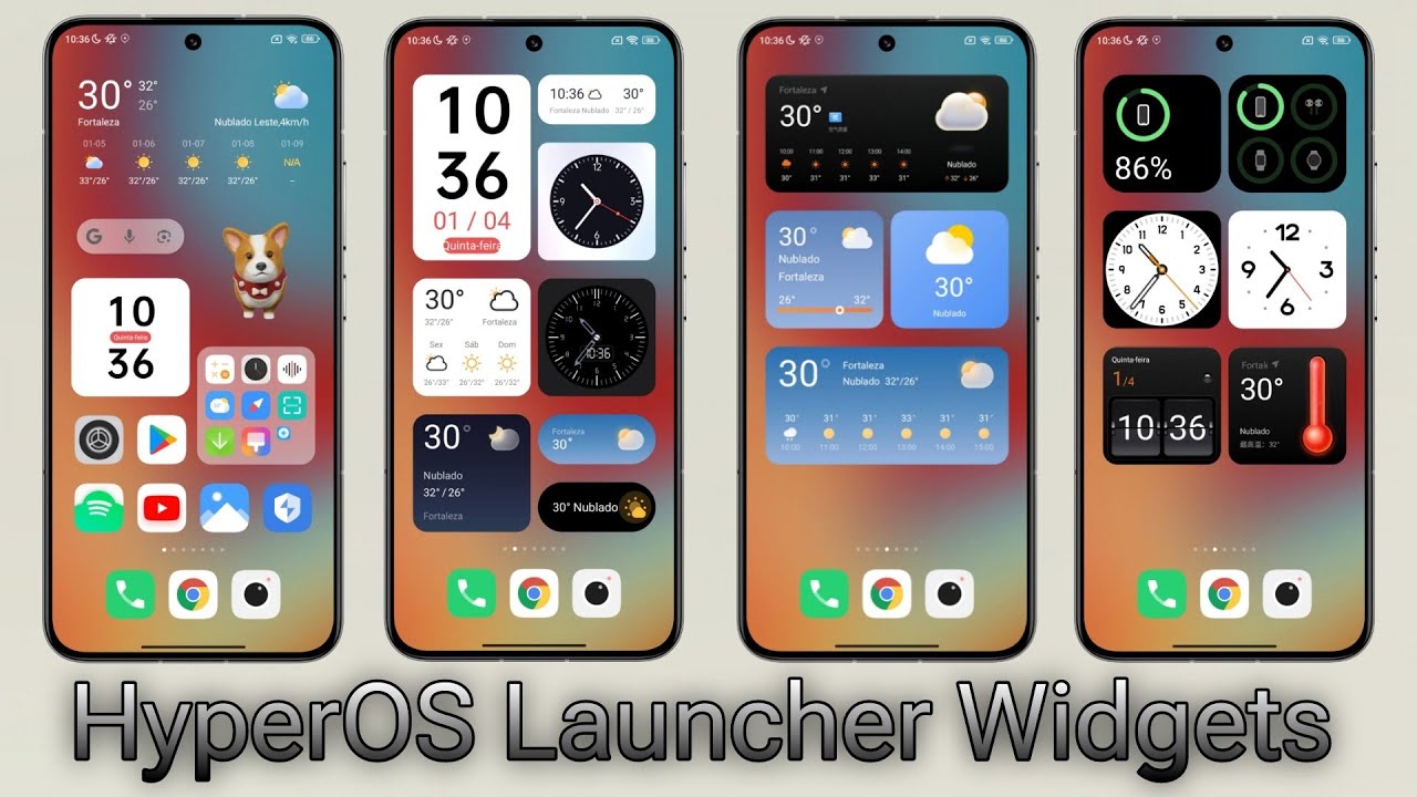 Booom 🥳 - HyperOS Launcher Widgets Premium no Seu Xiaomi - Instale Agora - Sem Root