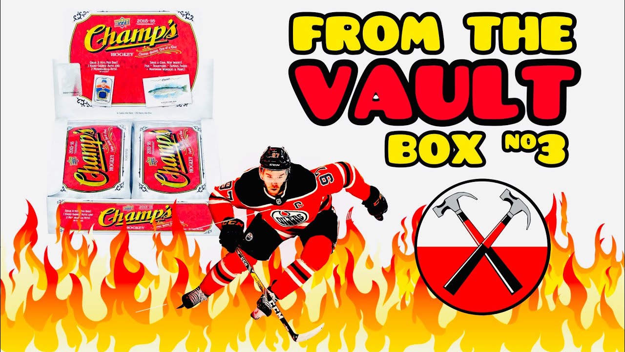 2015-16 Upper Deck Champ's Hockey Hobby Box Break #3 | FROM THE VAULT ON SUPER BOWL SUNDAY! (2022)