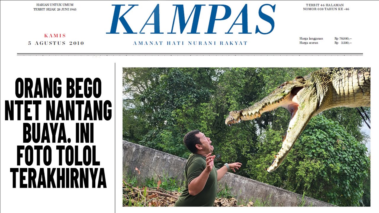 KOMEDI MUTER (10) PAWANG BUAYA