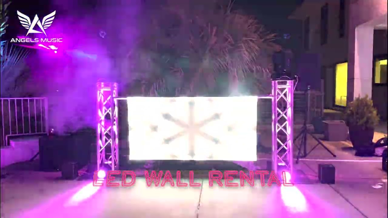 LED Screen Wall Rental Los Angeles | LED Screen Rental in Los Angeles