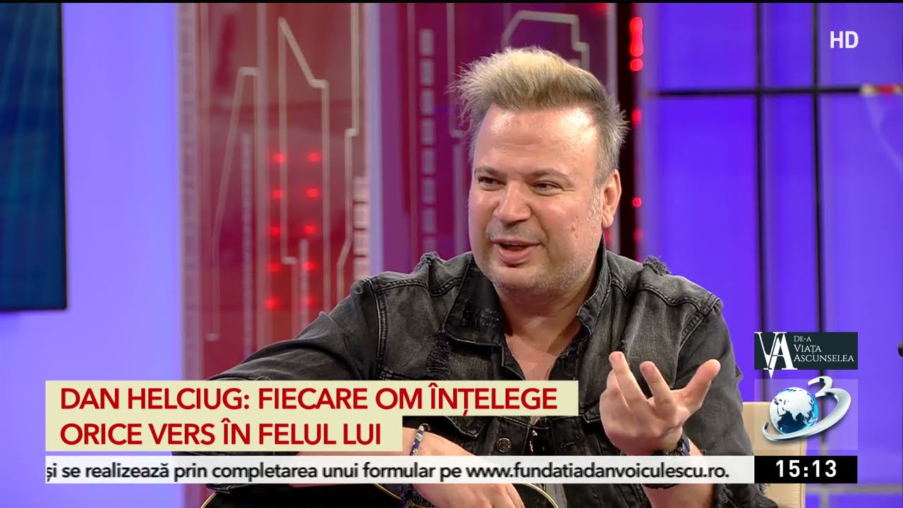 Dan Helciug la De-a Viaţa Ascunselea. Un artist care-și iubește publicul și menirea