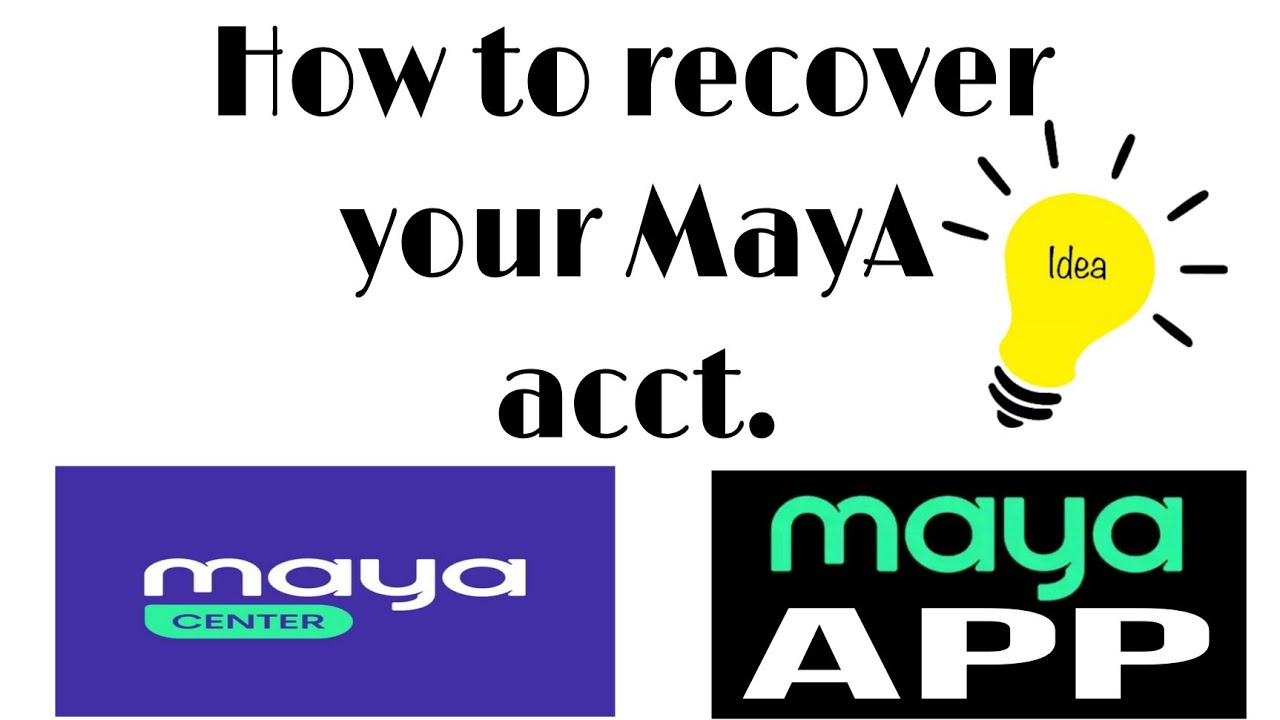 How to recover your Maya account? #Mabilisang tutorials