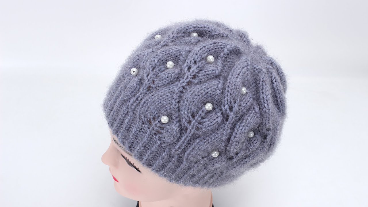 娟娟编织 经典好看时尚的叶子花帽子第三集Step by step .DIY Tutorial  crochet a beautiful leaf  hat  Part.3