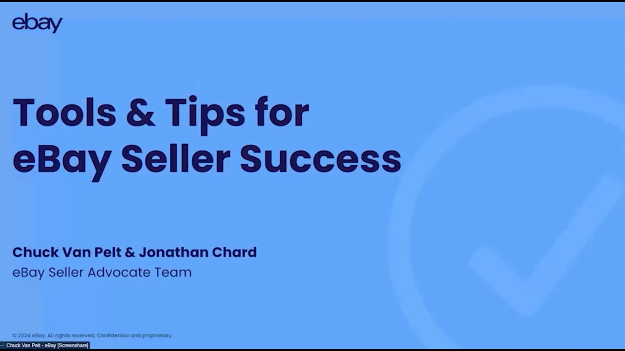 eBay Seller Success - Latest selling tool updates and improvements