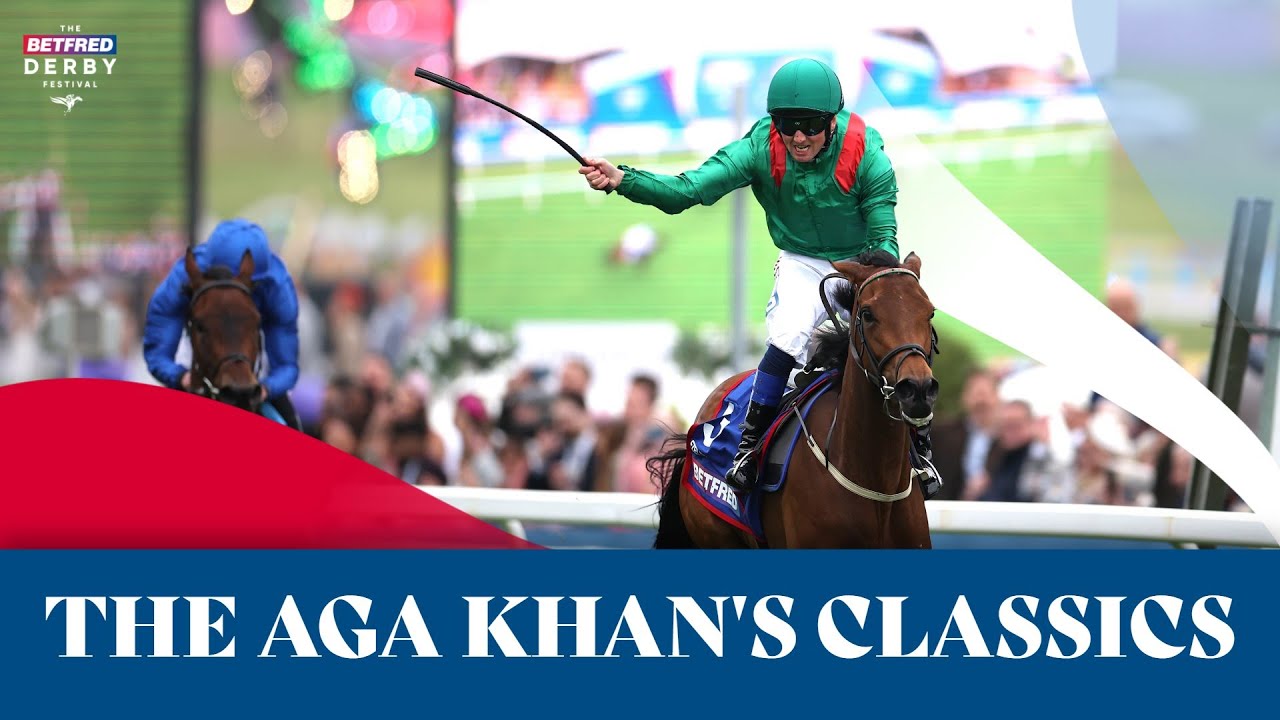 From Shergar to Ezeliya... The Aga Khan's SIX Classic wins at Epsom Downs racecourse