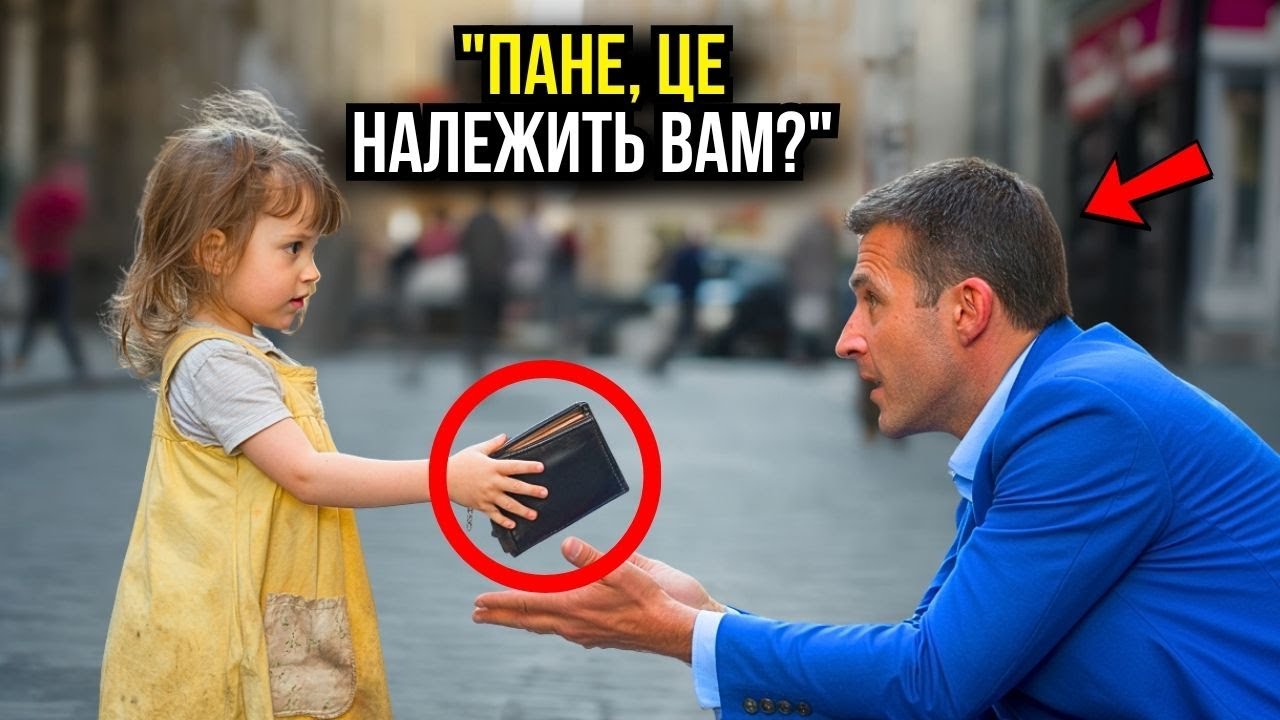 «ПАНЕ, ЦЕ ВАШЕ?» — СПИТА БІДНА ДІВЧИНКА. МІЛЬЙОНЕР ШОКУЄ ЇЇ НАГОРОДОЮ!