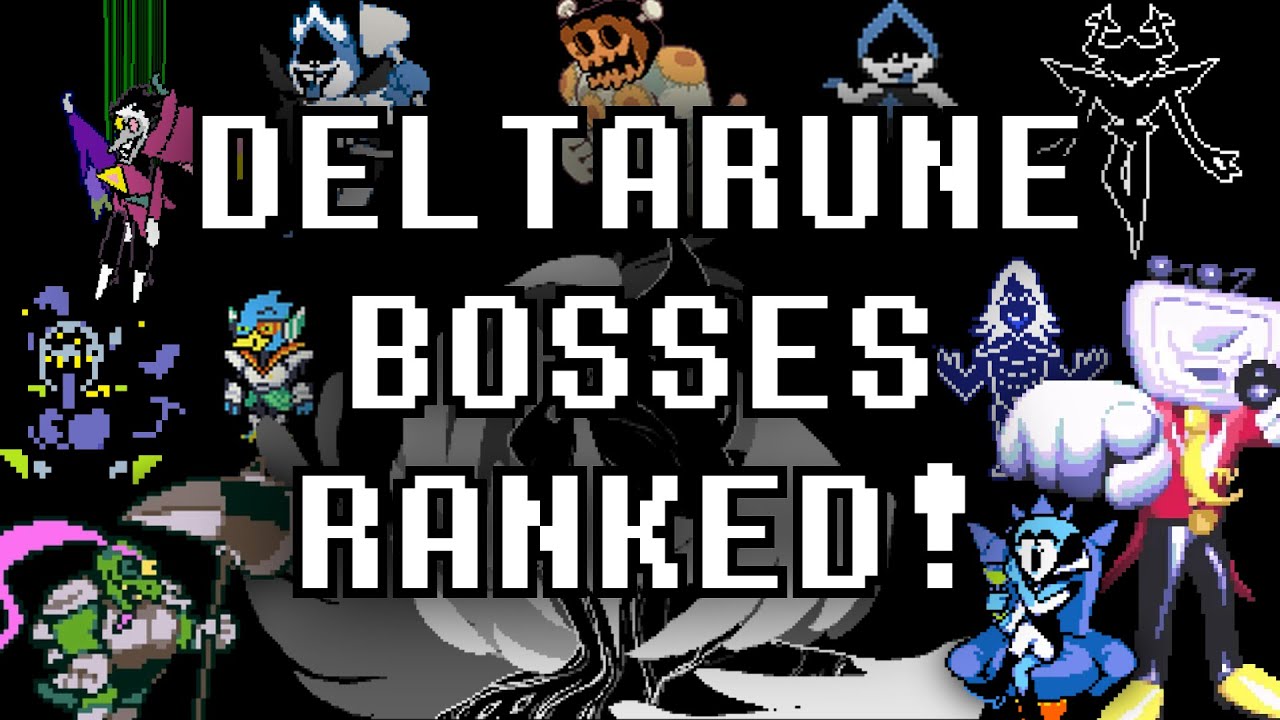 Every DELTARUNE Bossfight Ranked! (Chapters 1 - 4)