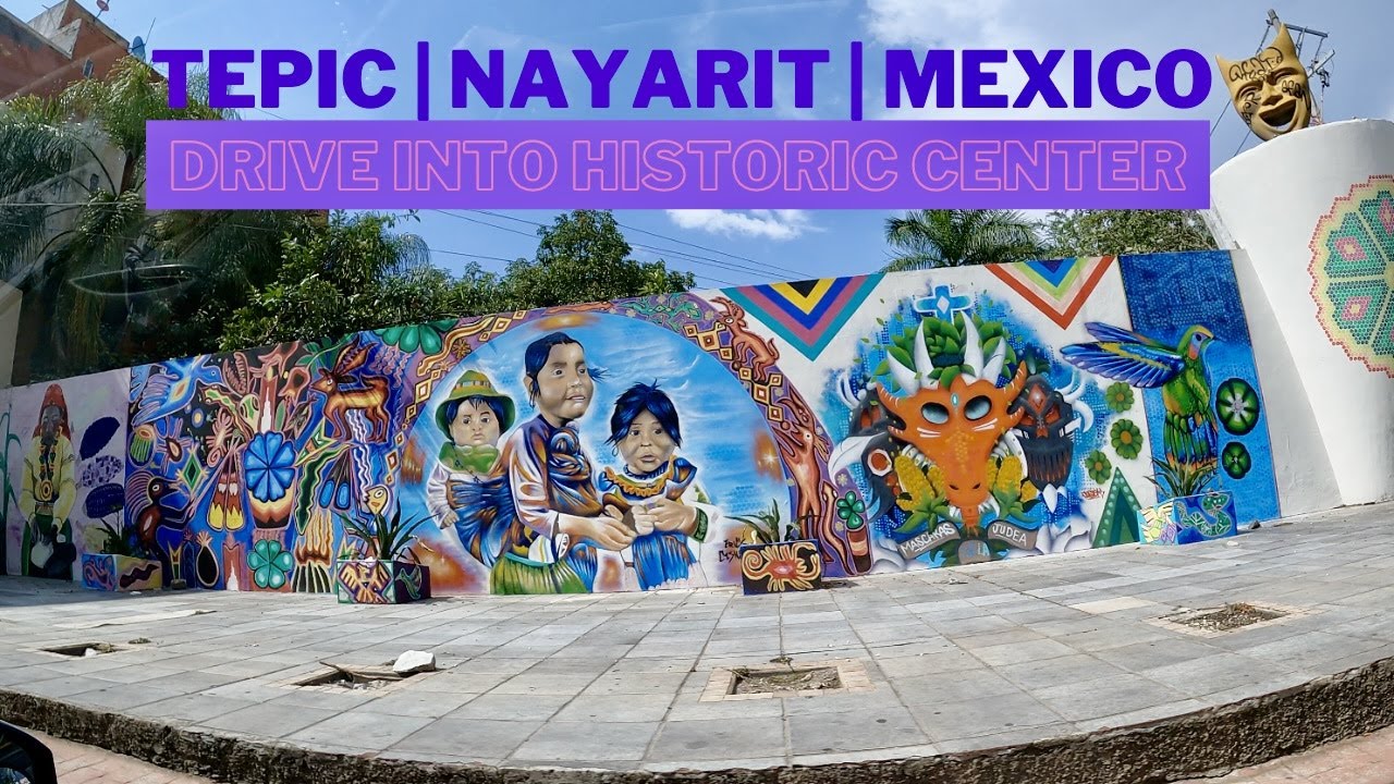 Driving in Mexico : Cruise into Tepic, Nayarit 4K 🇲🇽