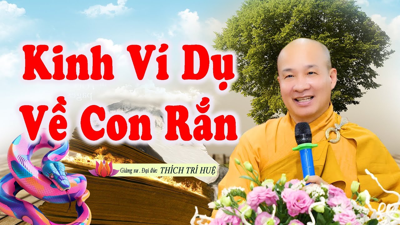 Đức Thế Tôn Thuyết Kinh Thí Dụ Về Con Rắn | Thầy Thích Trí Huệ