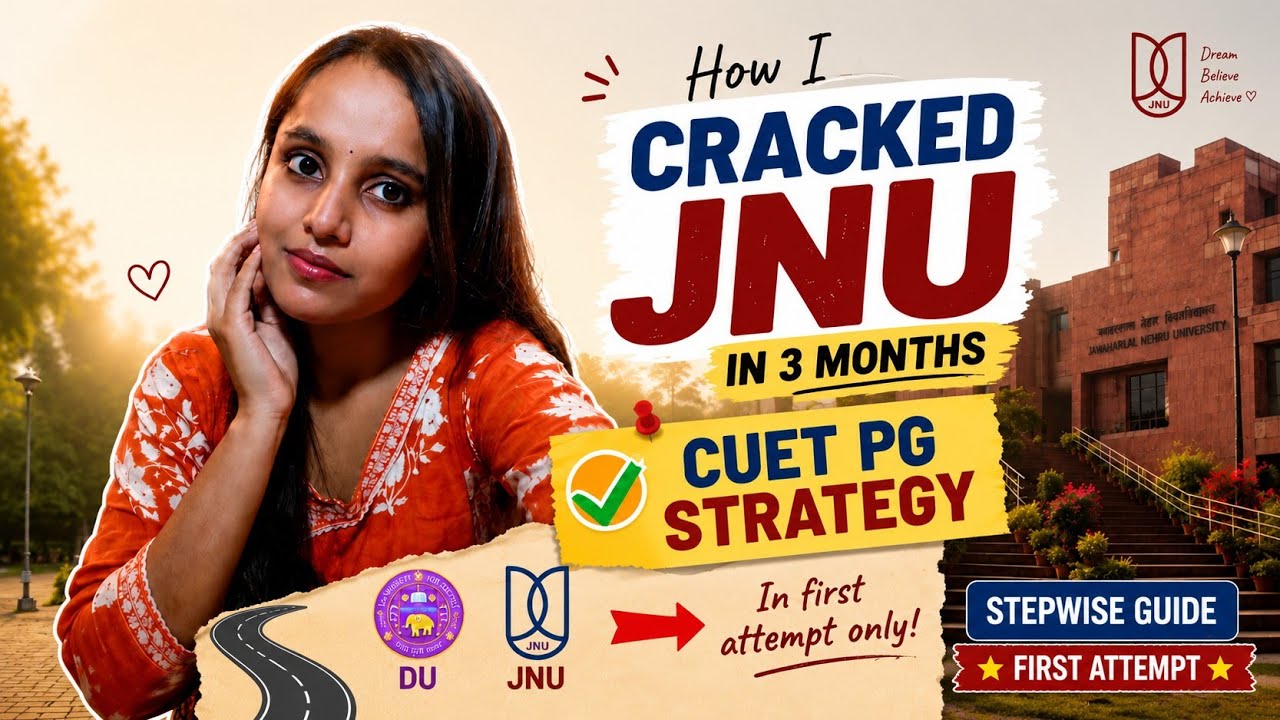 Cracked JNU in Just 3 Months | My Complete CUET PG English Strategy & Journey (2027)