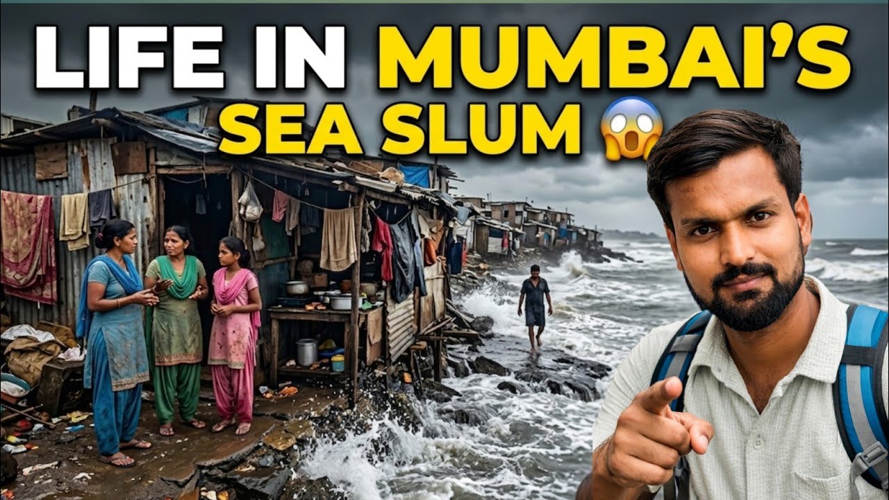 India’s Most Shocking Sea Slum | Mumbai 