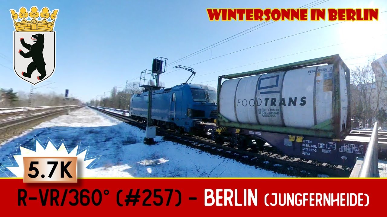 VR/360 Grad | Eisenbahn Momente in Berlin-Jungfernheide (