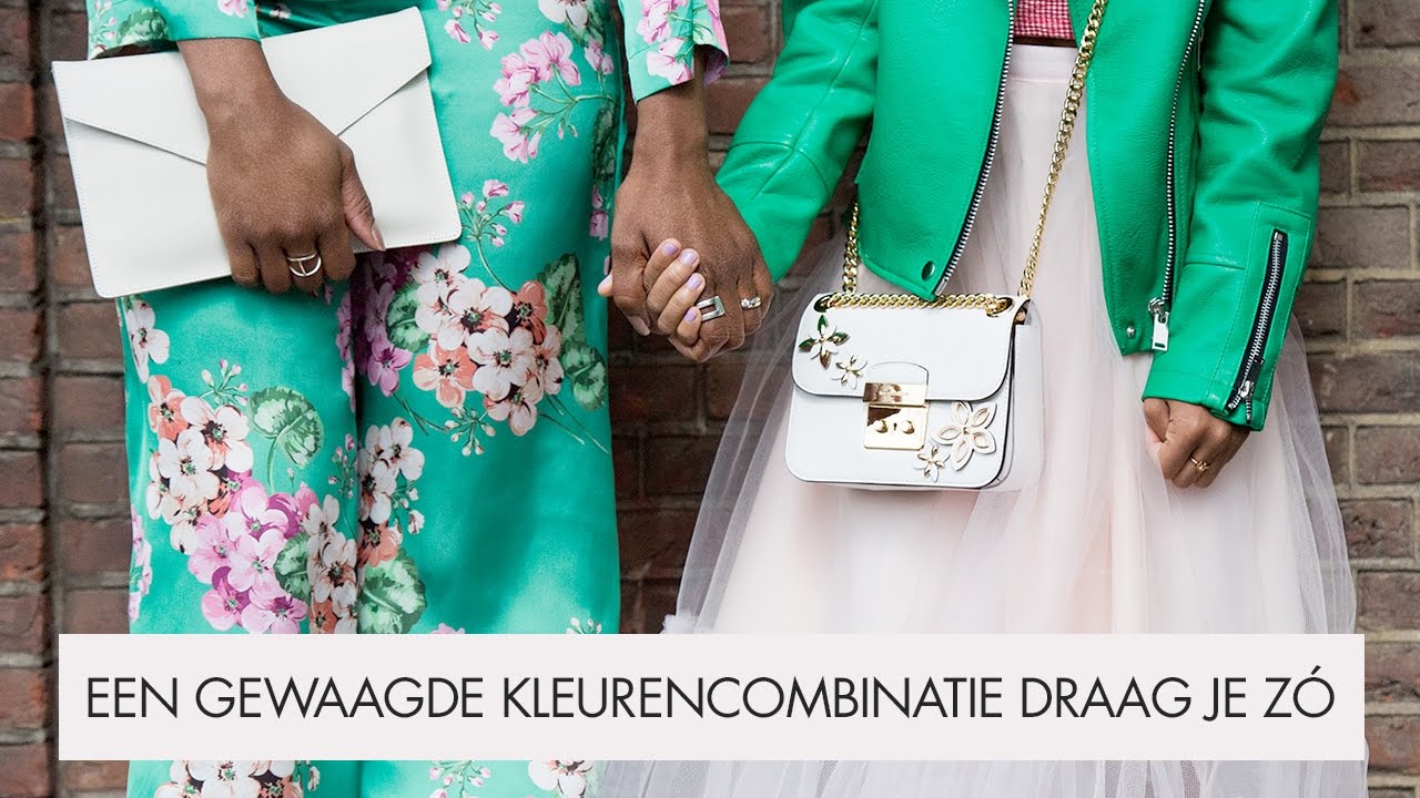 Een gewaagde kleurencombinatie draag je zó met Maureen Powel | Look #45
