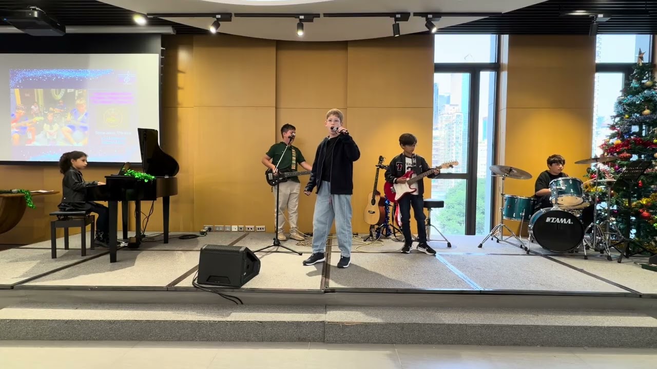 December 6th, 2025 Charity Christmas concert- The Royals (Anais, Mateo, Grégoire,Thomas, Ivan)
