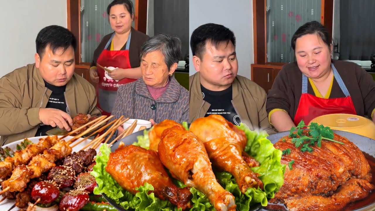 #CuộcSốngThườngNgàyCủaCặpĐôi Tham lam quá, vẫn muốn ăn thịt nướng!
