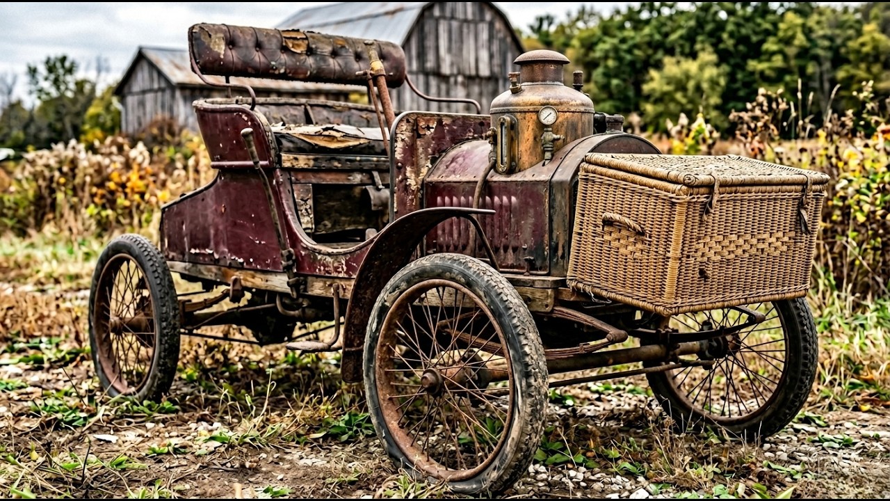 ASMR Restoration of a 1898 Locomobile Steam Car: Early Engineering Reborn