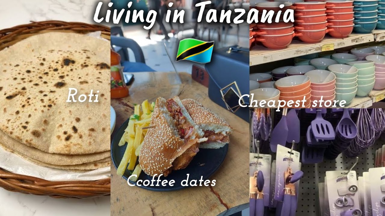 LIFE IN TANZANIA || cheapest store in Dar es salaam, roti batch, coffee catch-ups