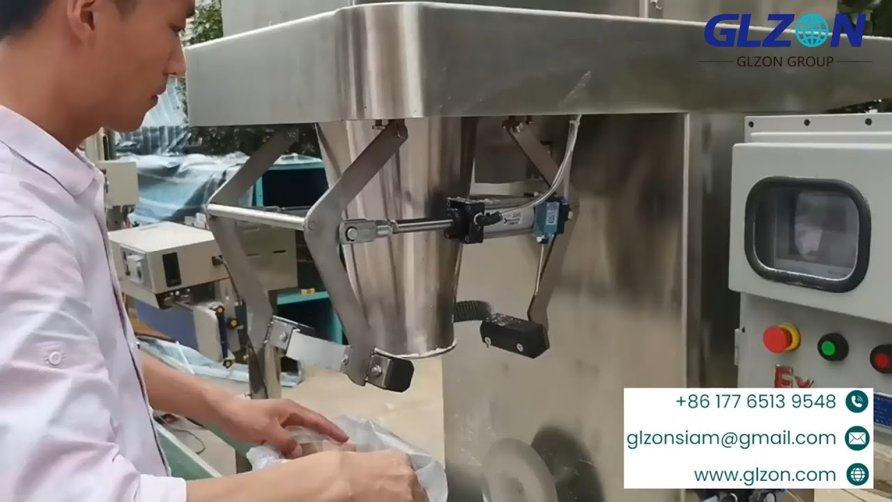 Fully Automated Open Mouth & FIBC Bagging System  Industrial Bulk Packing Equipment