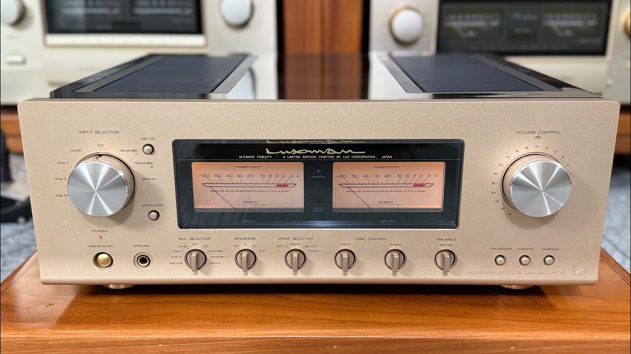 Amply Luxman L507sii xuất sắc tuyển chọn