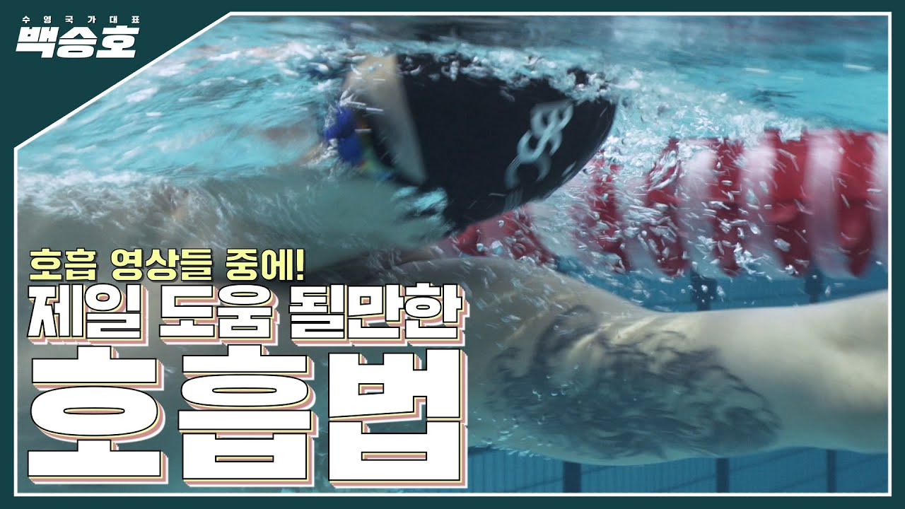 자유형 호흡! 물 속에서는 어떻게 해야 할까요?