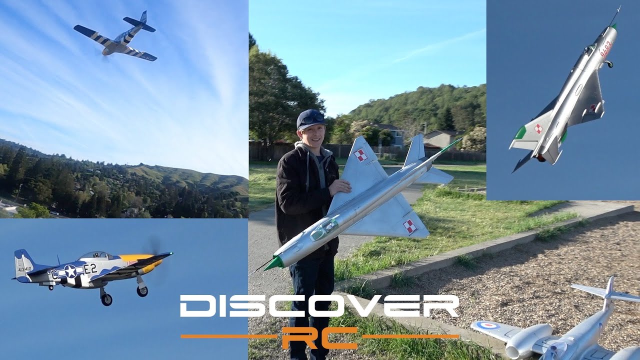E-flite P-51D 1.5m | He could smell the flying