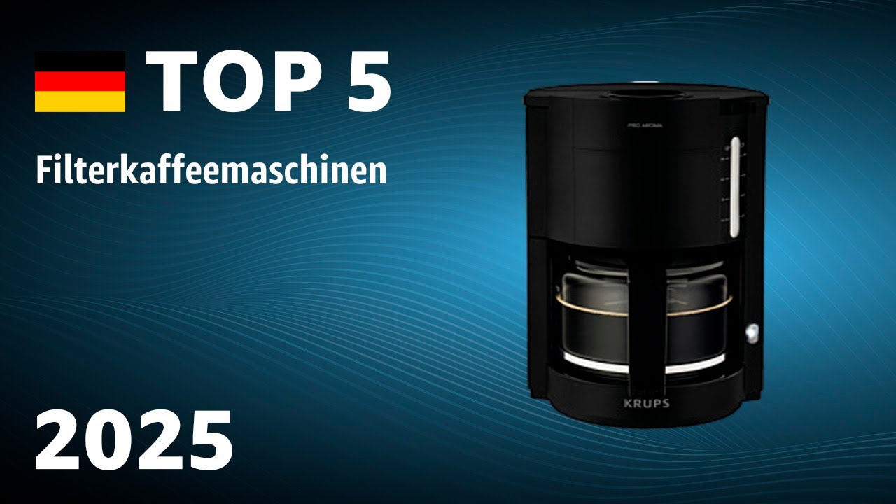TOP—5. Beste Filterkaffeemaschinen. Test & Vergleich 2025