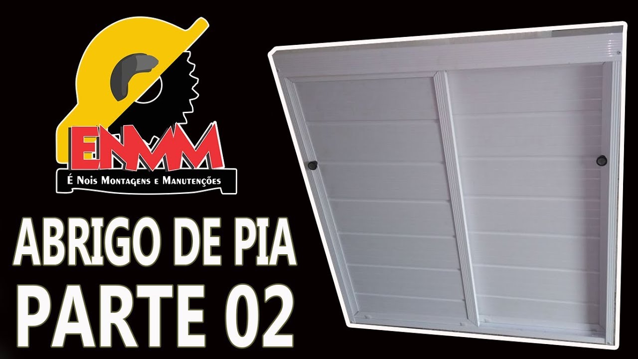Como Fazer Abrigo de Pia Com Perfis Box Antigo - PARTE 02