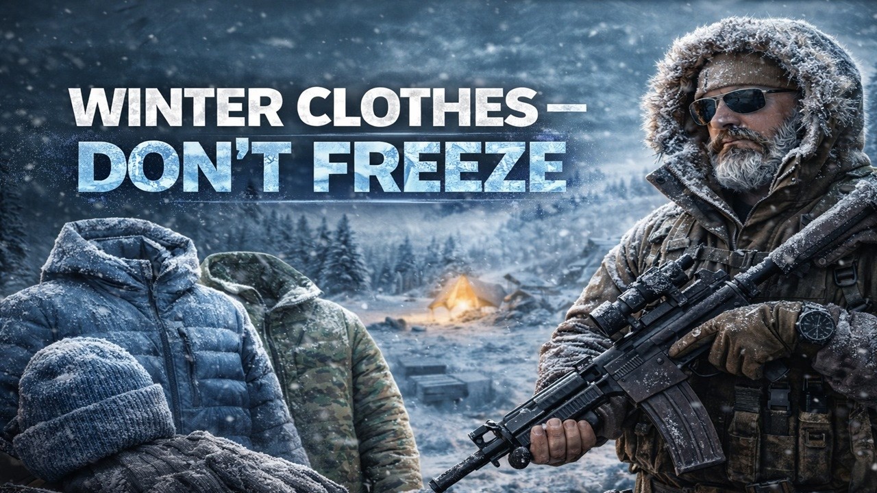 ALASKA WINTER CLOTHES #prepping #survival #prepared #preppers #shtf #shtfsurvival #alaska 