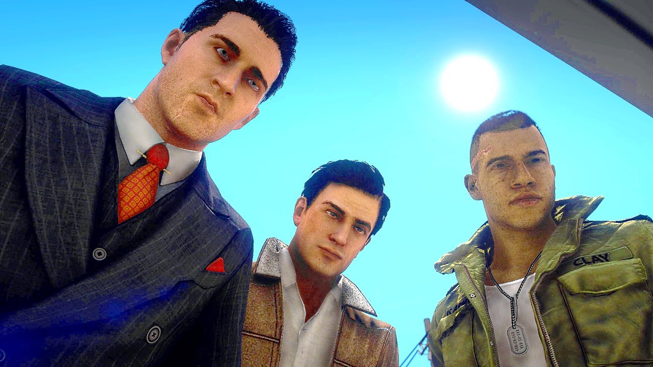 The Mafia Trilogy Characters Meet (GTA 5 Mods)