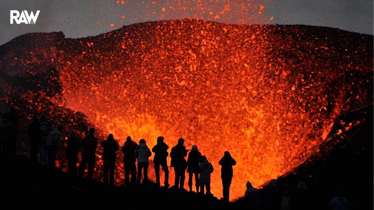 Le Volcan Islandais est UN MONSTRE !