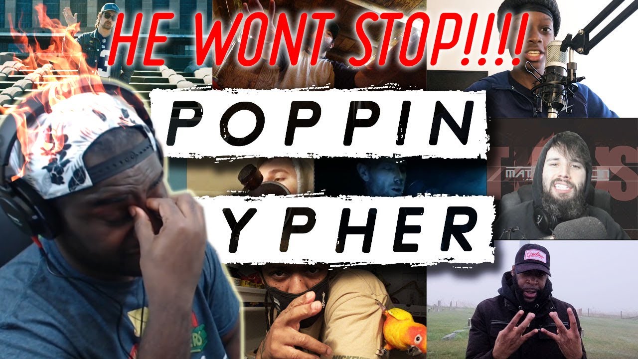 HE JUST WONT STOP!!! | Crypt - Poppin' Cypher ft. KSI Top 13 | (REACTION!!!)