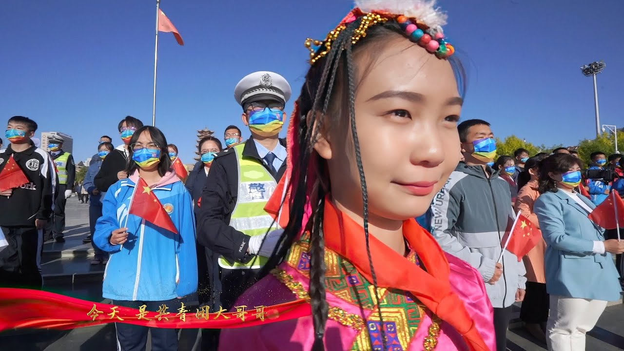 甘肃张掖：没有共产党就没有新中国︱Zhangye city, Gansu province, China