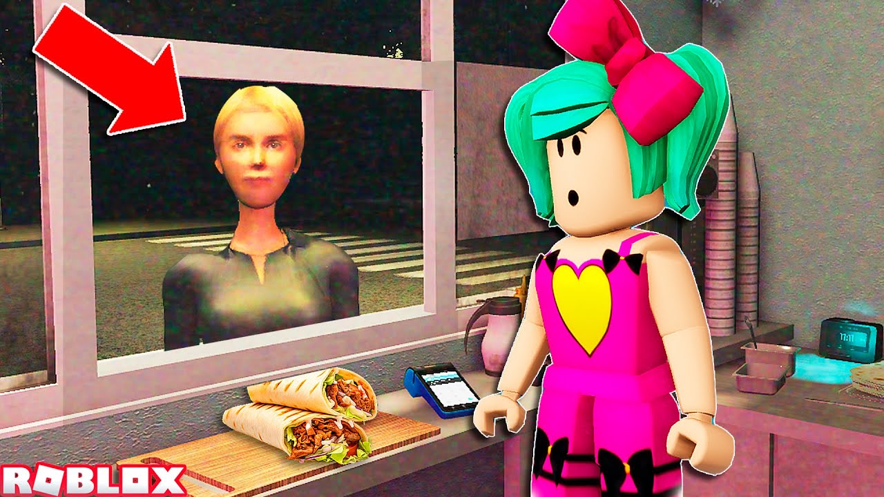 JOGUEI QUIOSQUE SHAWARMA SOZINHA NO ROBLOX!  Kiosk Shawarma Anomalies
