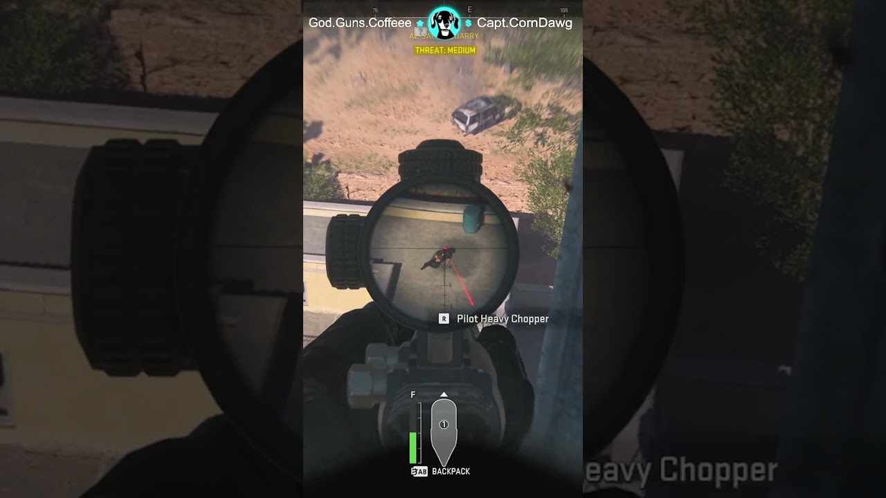 Heavy Chopper Aggression in DMZ...