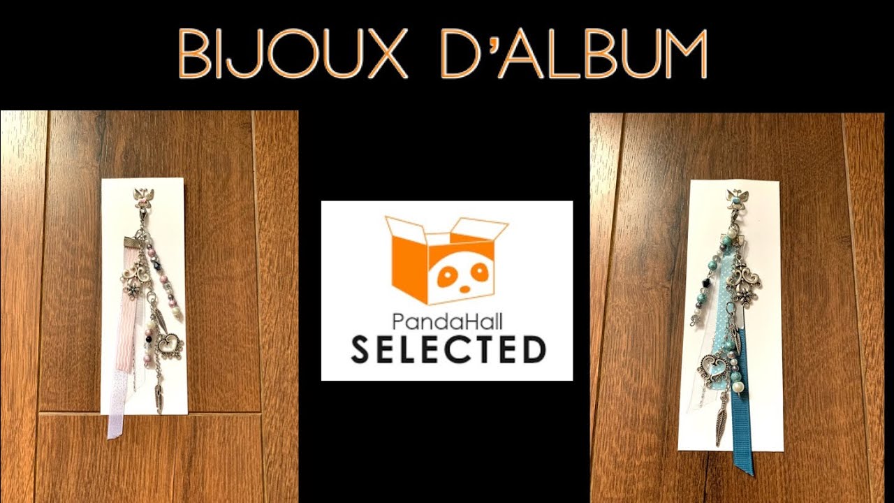 TUTO SCRAP Bijoux d’album partenariat @PandahallLearningCenter