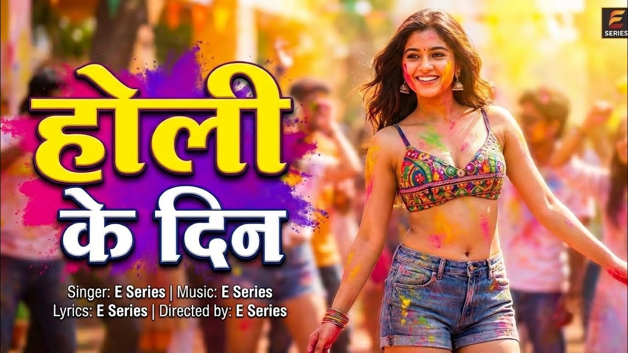 Holi Ke Din Dil Khil Jaate Hain | होली के दिन दिल खिल जाते है | Official Music Video | E Series 🔥