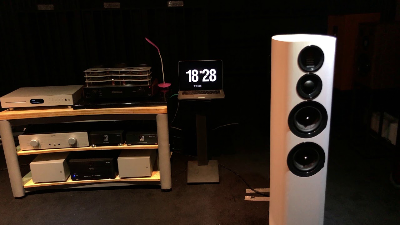 雅映音響 wharfedale evo 4.4 AMT氣動式高音三音路落地喇叭+ Mastersound Dueventi真空管擴大機+audiolab8300CDQ