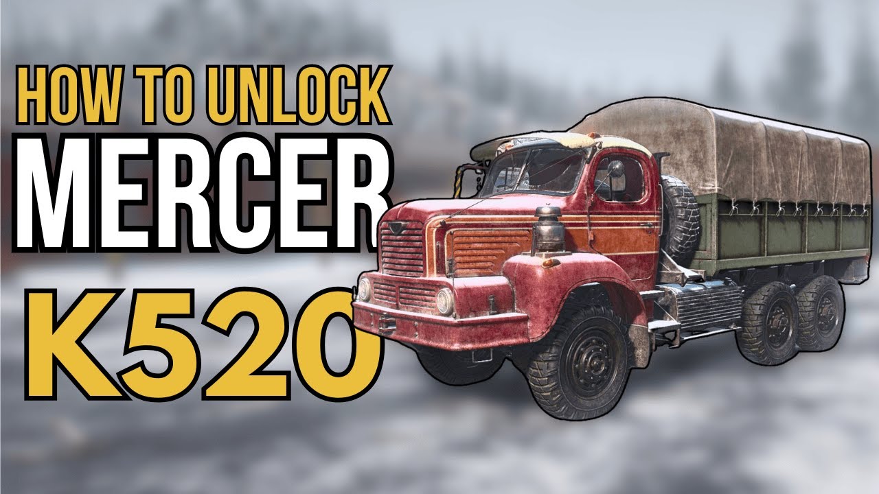 Как получить Mercer K520 — SnowRunner