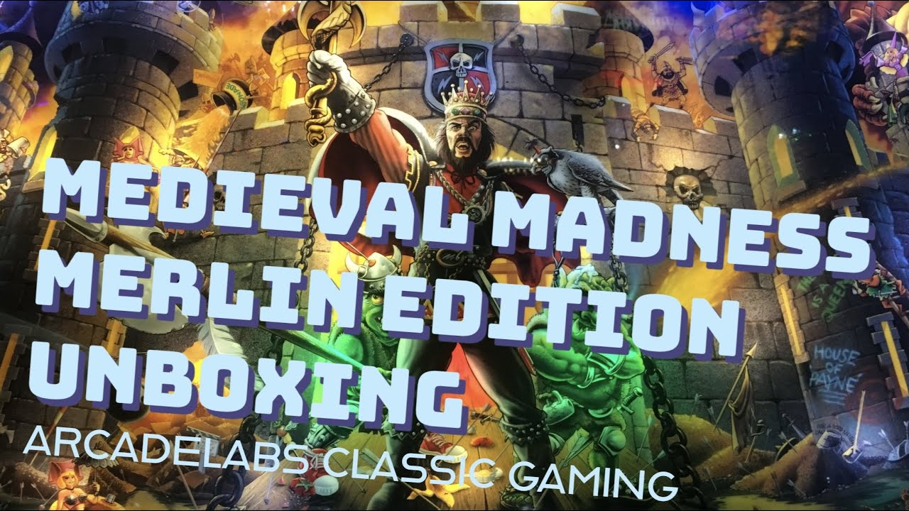 Medieval Madness Merlin Edition Unboxing