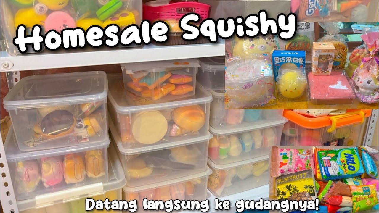 BORONG SQUISHY CUMA 2 RIBU DI GUDANG HOMESALE SQUISHY⁉️ with  @DestaDavina HomeSale Squishy #31