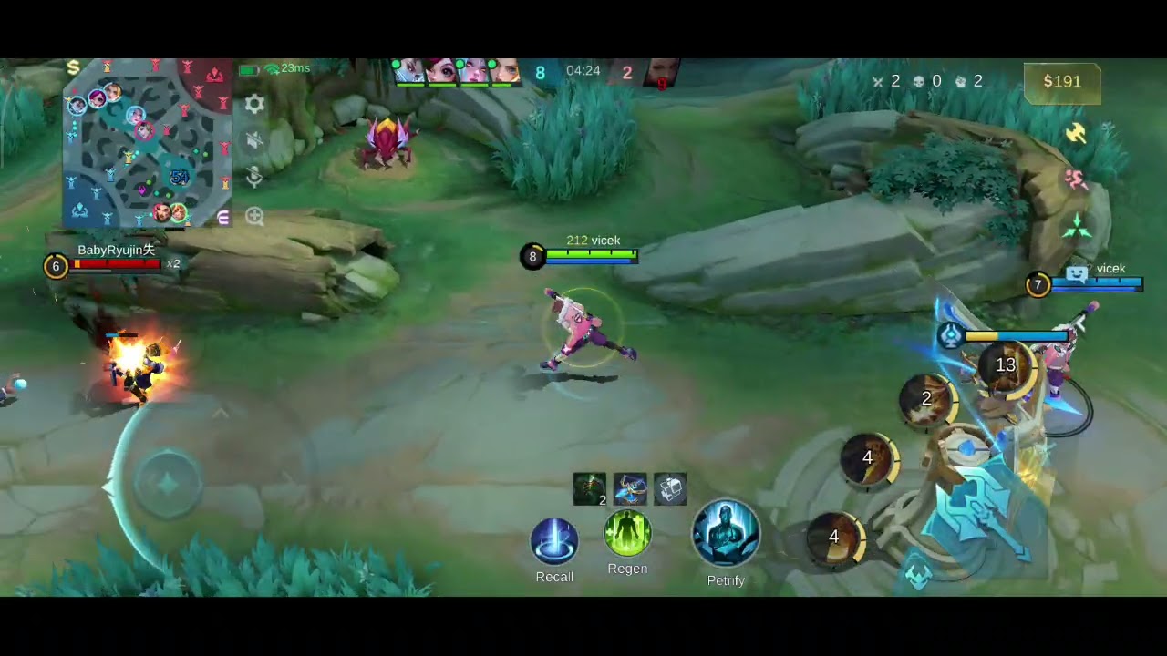 MLBB || Pink Sun Hit and Run Ep.6 (minion win the match)