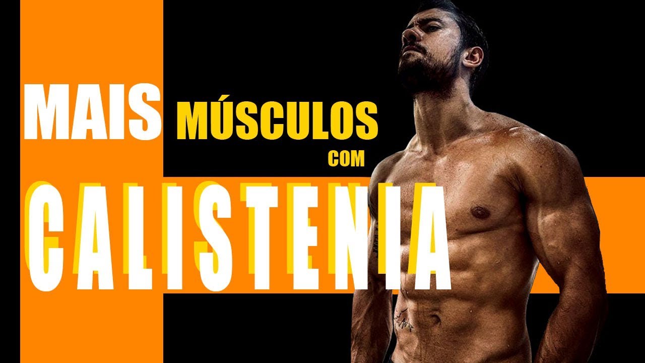 COMO DEFINIR SEUS MÚSCULOS TREINANDO EM CASA - 100% PESO DO CORPO ( + MÚSCULOS com CALISTENIA )