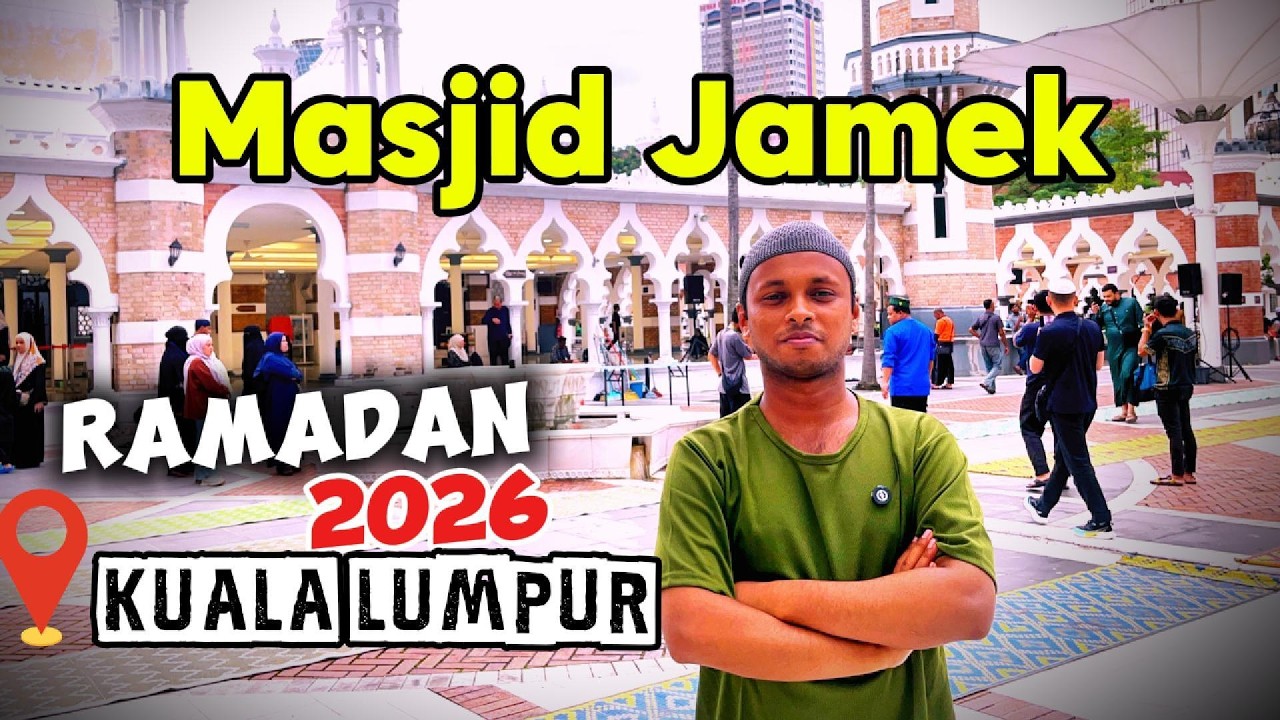 Experience Ramadan 2026 at Masjid Jamek | Kuala Lumpur Travel Vlog