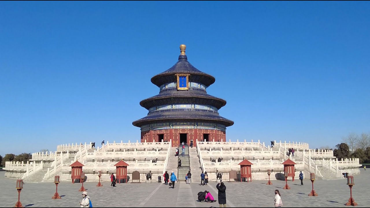 4K 北京 - 云游天坛 - 看祈年殿